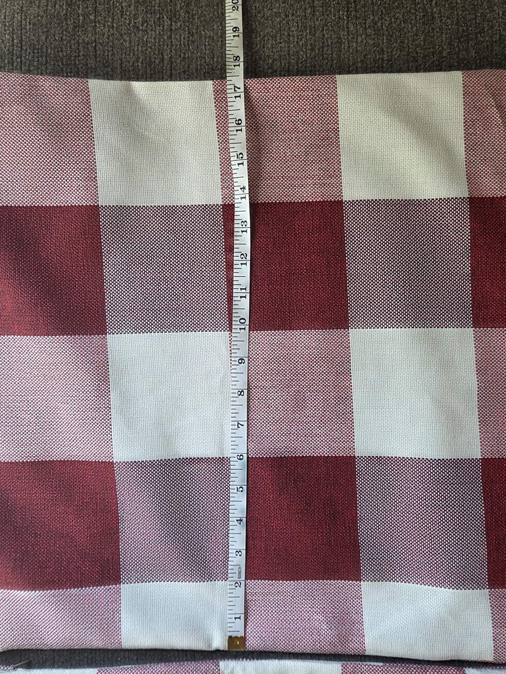 Christmas Red and White Buffalo Check Pillow Covers